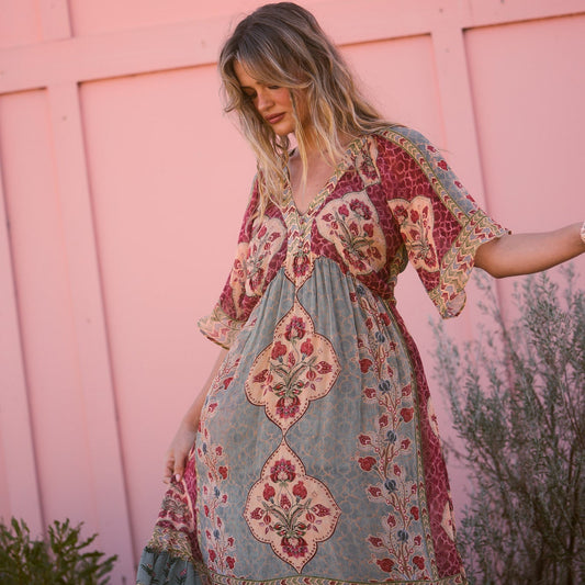 Tulara Dress - Garden Mist
