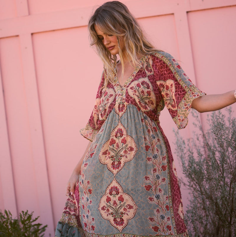 Tulara Dress - Garden Mist