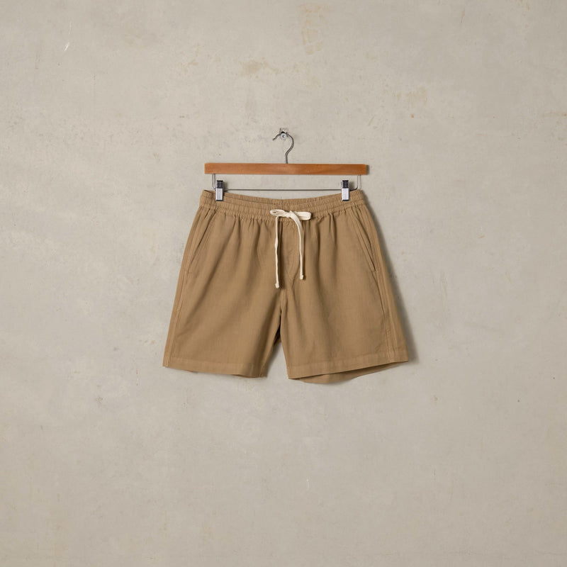 Twill Shorts - Tan