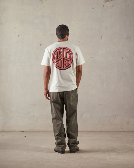 Peace Tee - Chalk