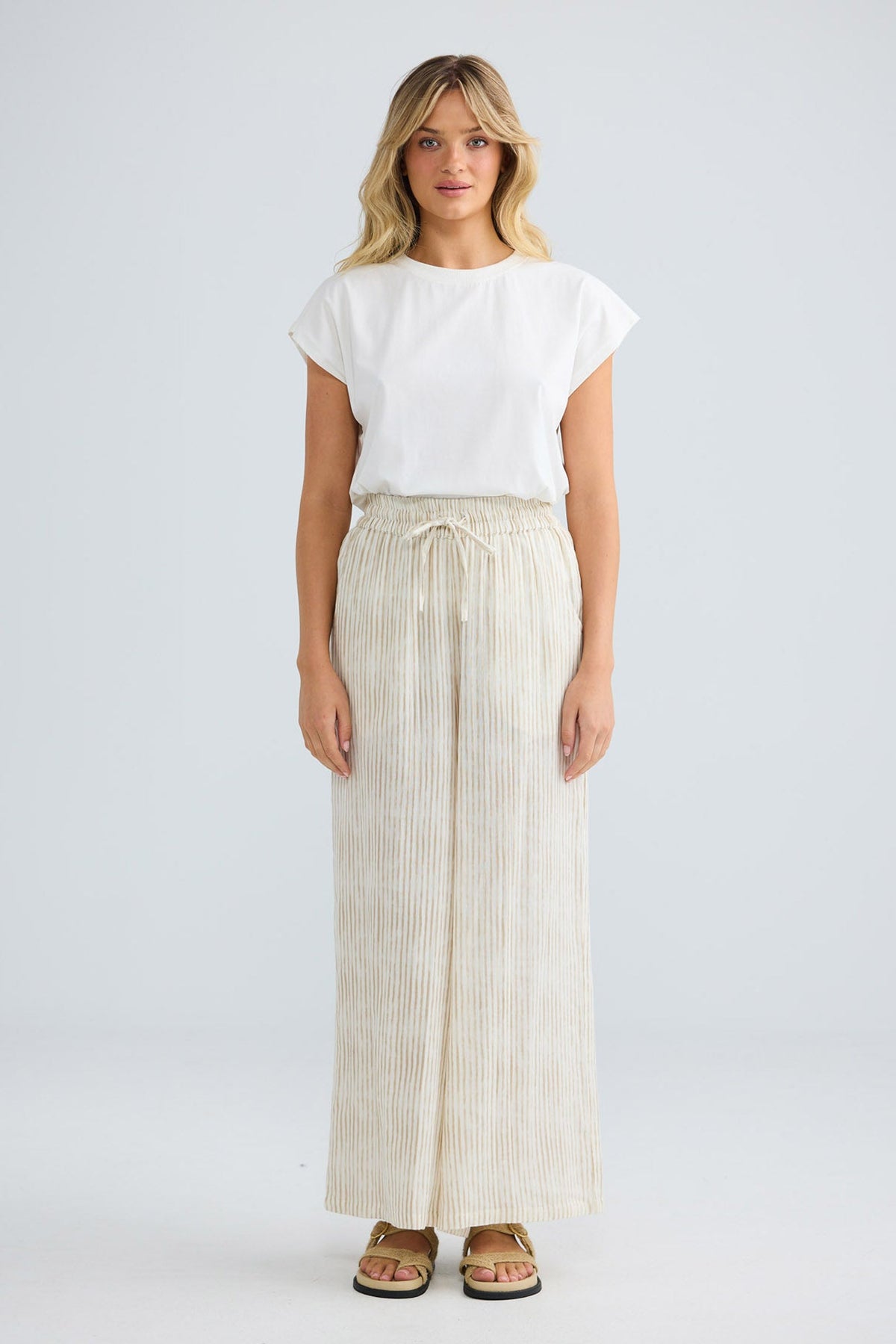 Freedom Pant - Natural Stripe