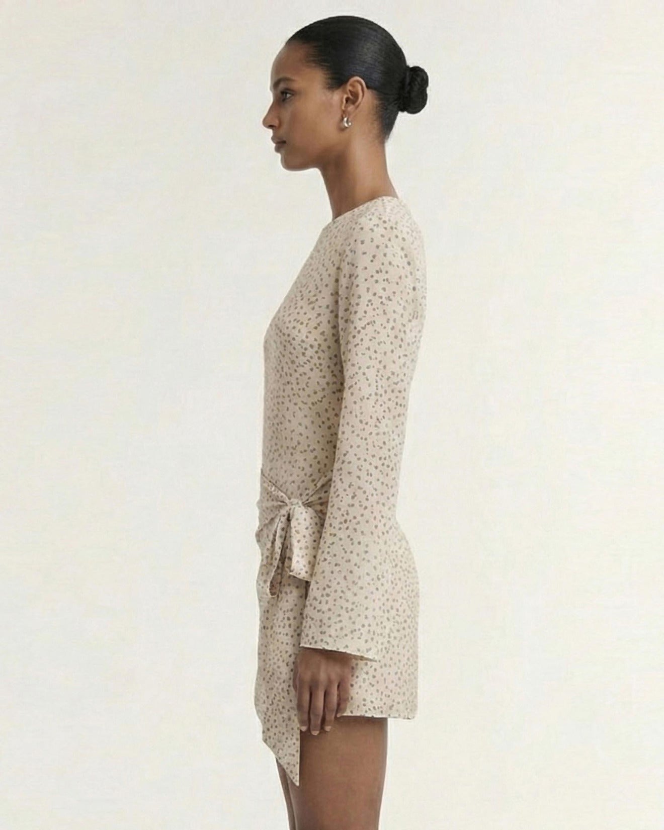 Staple the Label Eva Mini Dress in Abstract Spot