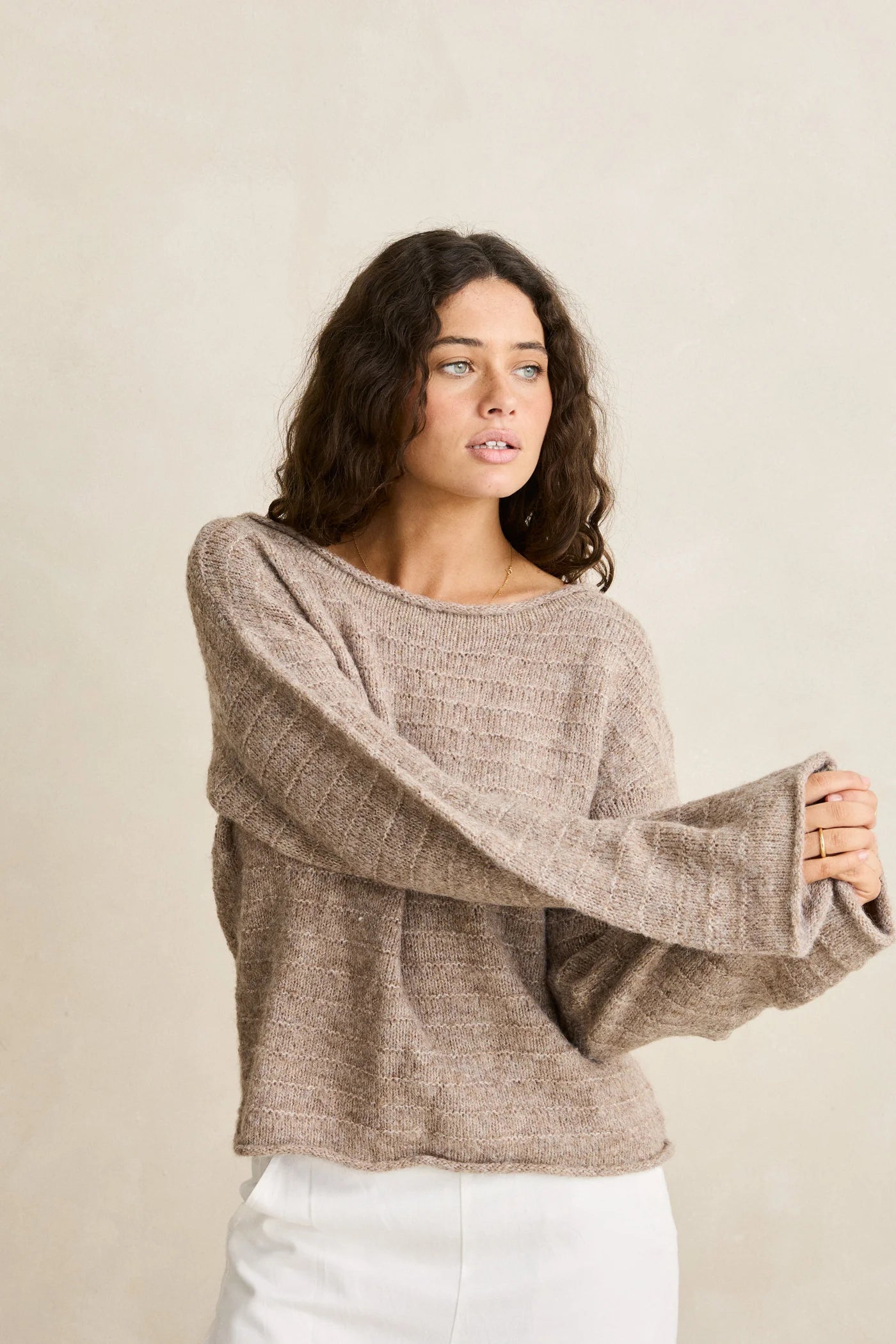 Baklava Knit - Oatmeal