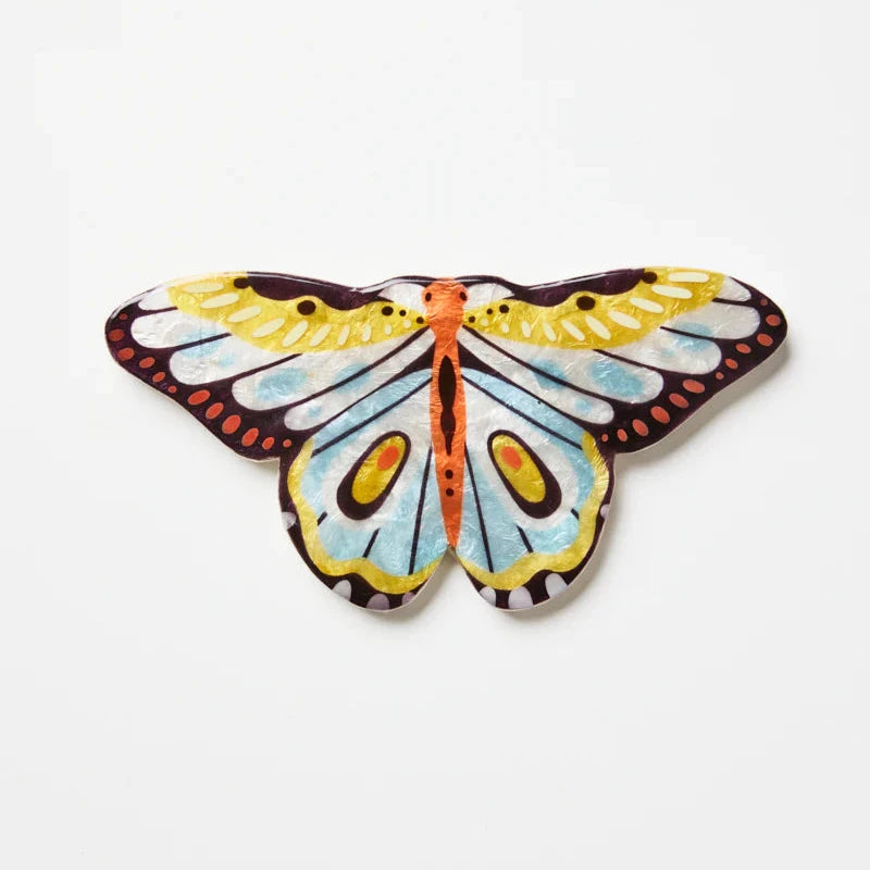 Canopy Butterfly Yellow Wall Art