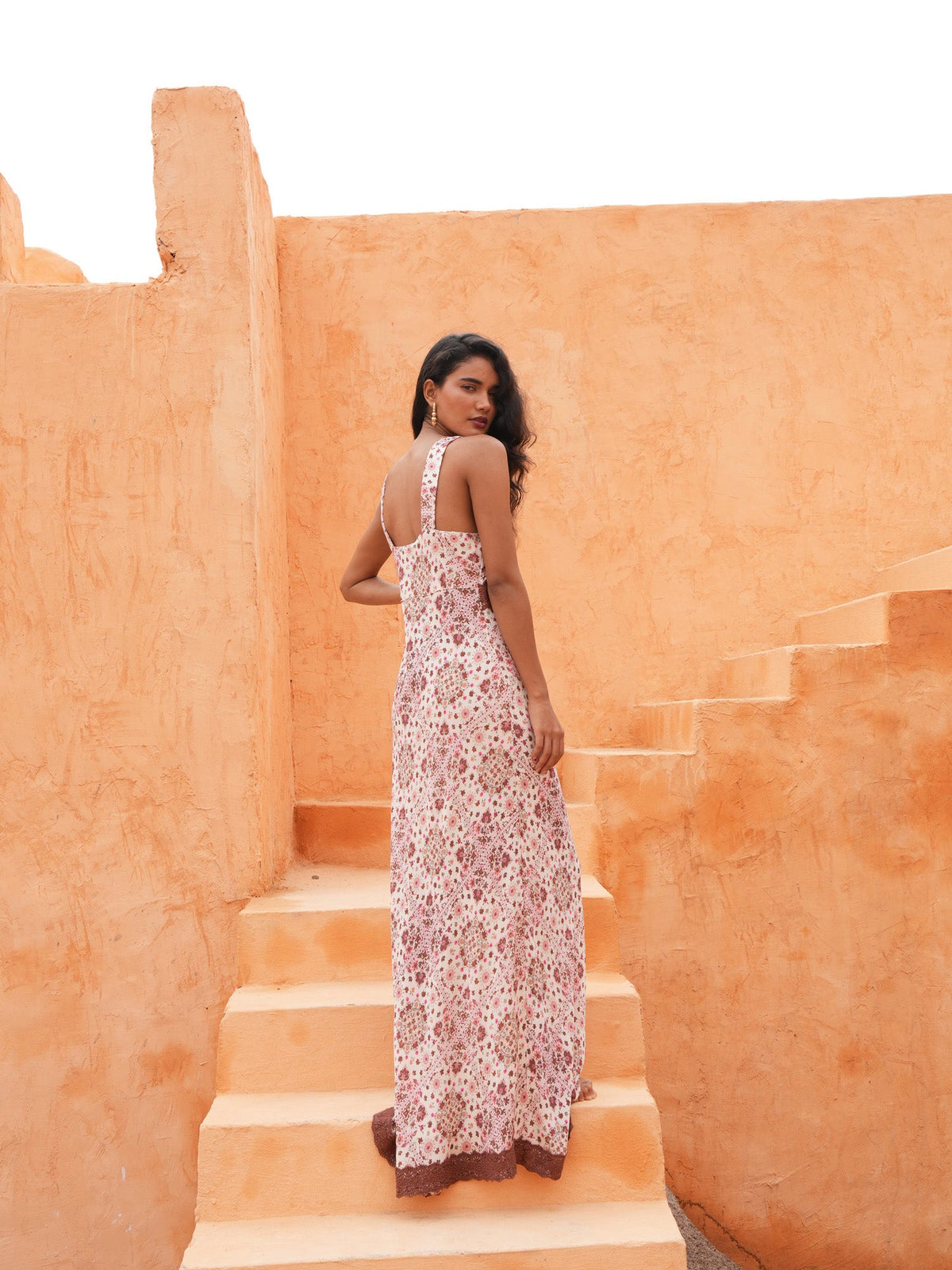 Luca Dress - Chai Floral
