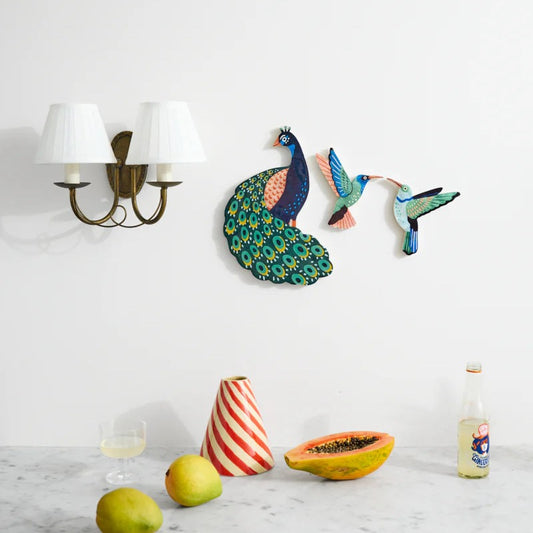 Canopy Peacock Wall Art