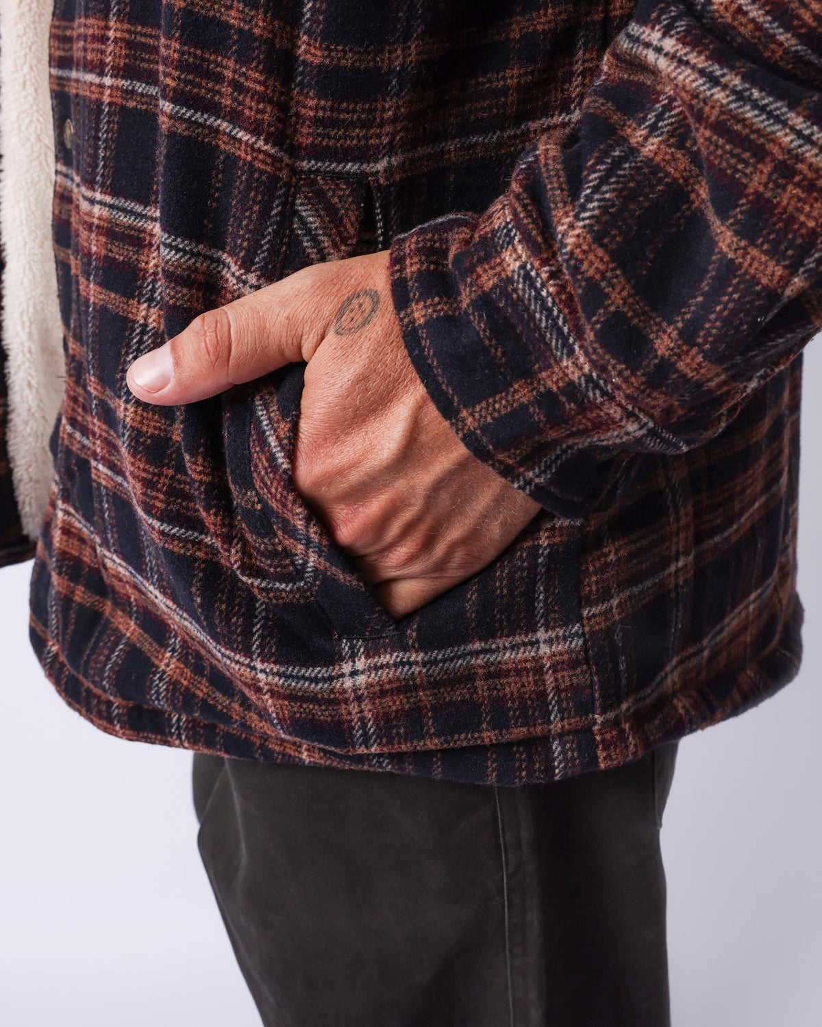 Canyon Sherpa Flannel - Coffee
