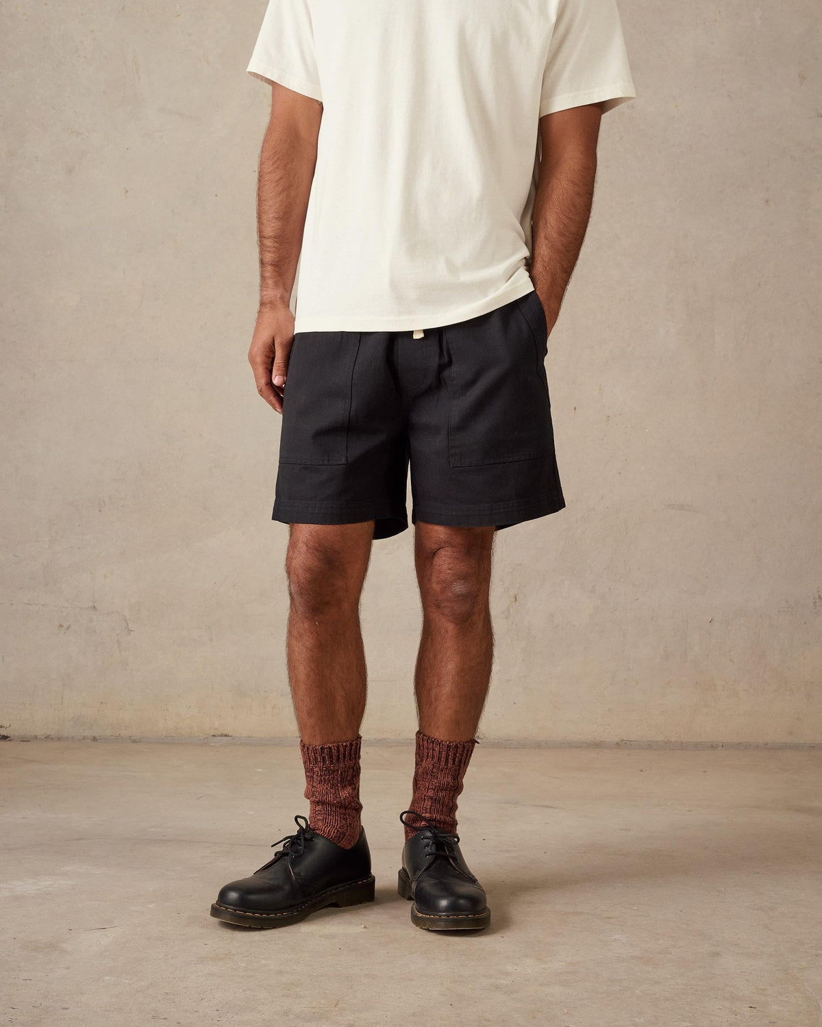 Twill Shorts - Black