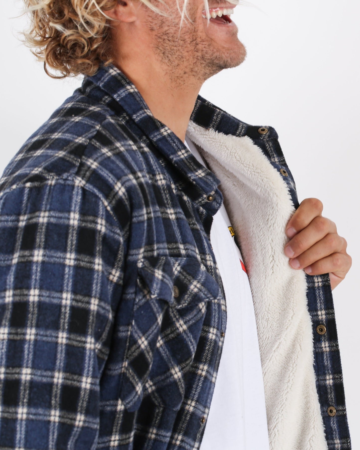 Canyon Sherpa Flannel - Atlantic