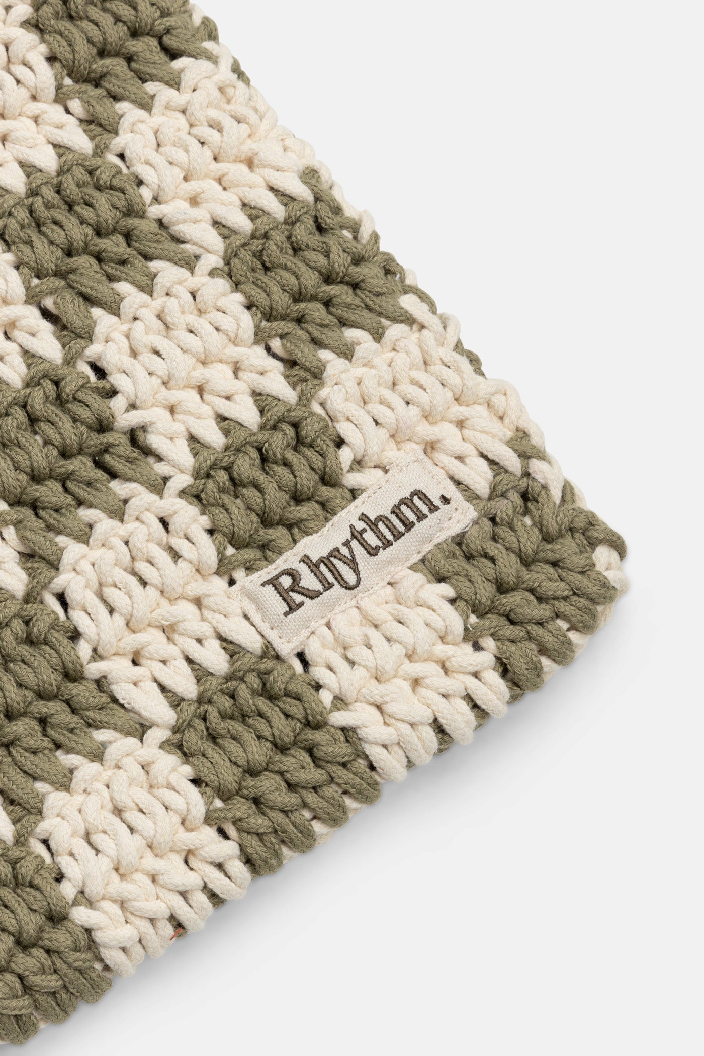 Crochet Shoulder Bag - Green