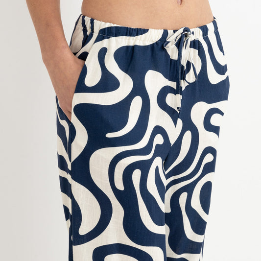 Waverly Drawstring Pant - Ink