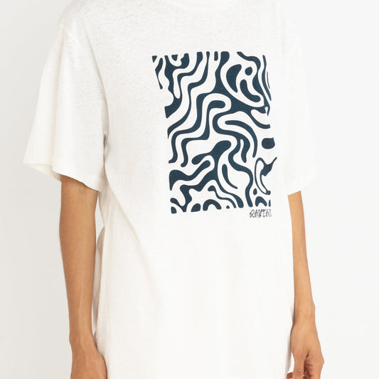 Waverly Oversized T-Shirt - Vintage White