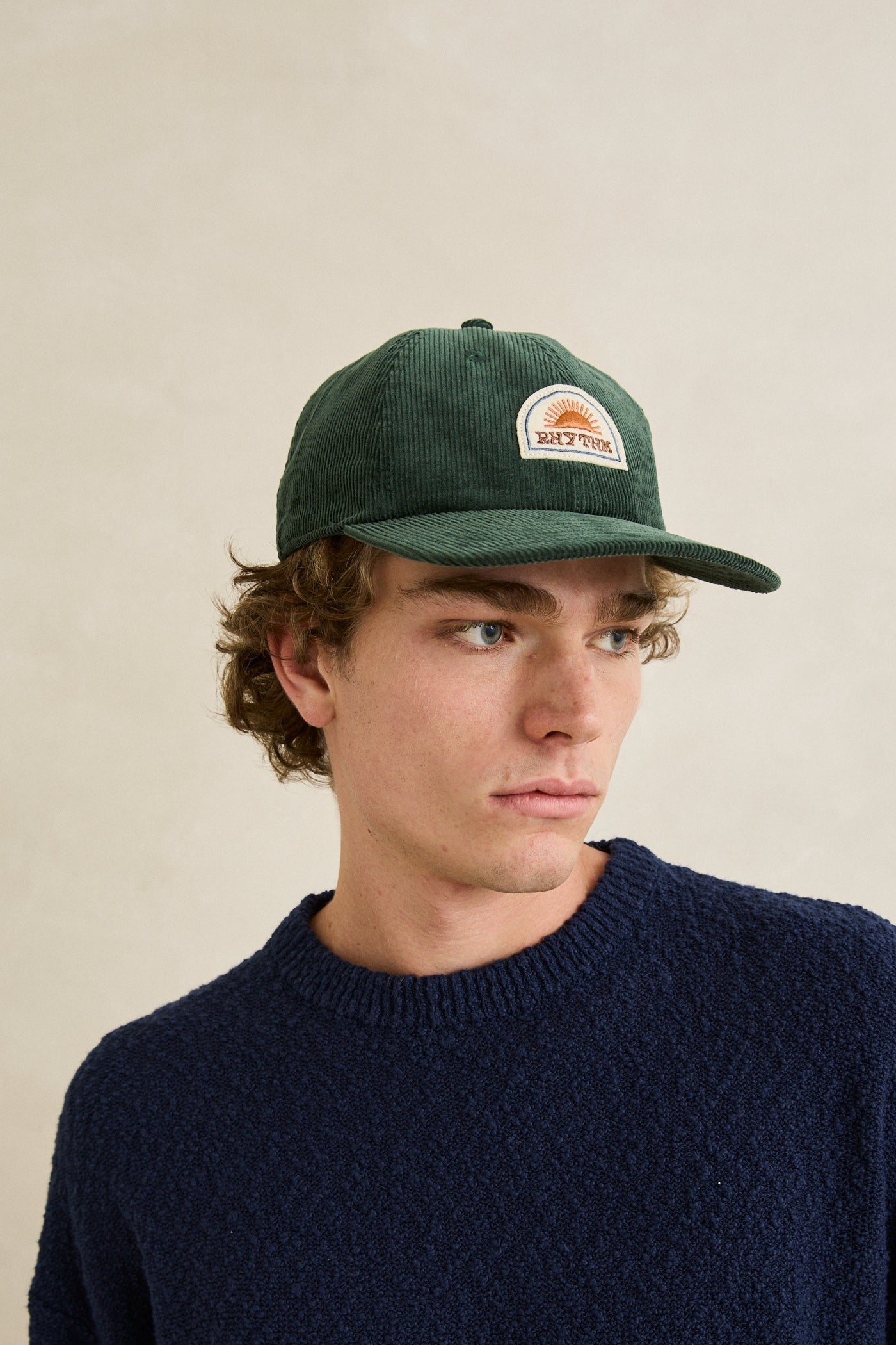 Awake Cord Cap - Green 2