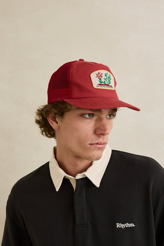 Cactus Trucker Cap - Red 2