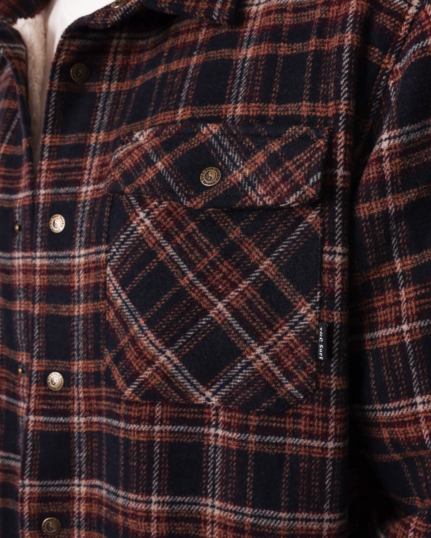 Canyon Sherpa Flannel - Coffee