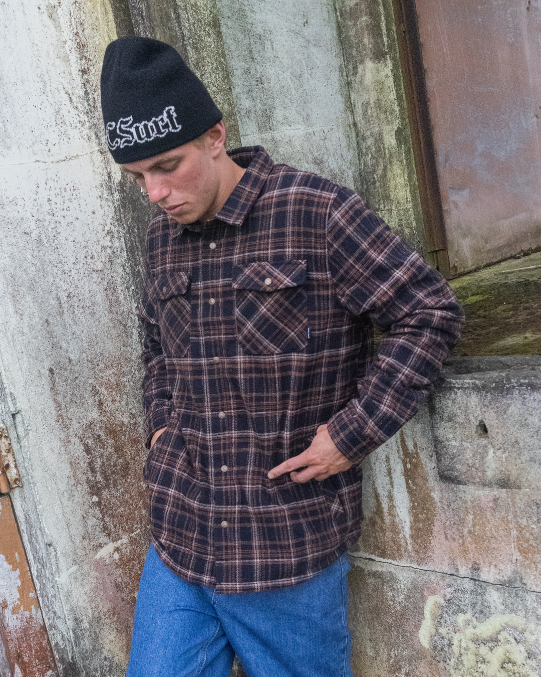 Canyon Sherpa Flannel - Coffee