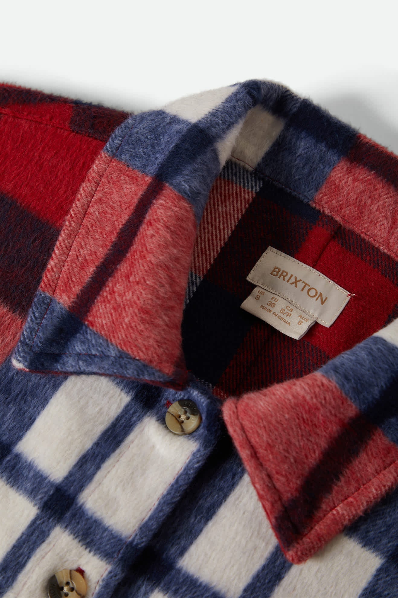 Bowery W Soft Brushed Flannel - Adrenaline Rush / Navy
