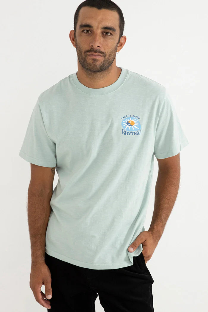Slow Down Slub SS T-Shirt - Mint