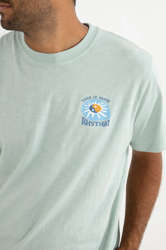 Slow Down Slub SS T-Shirt - Mint