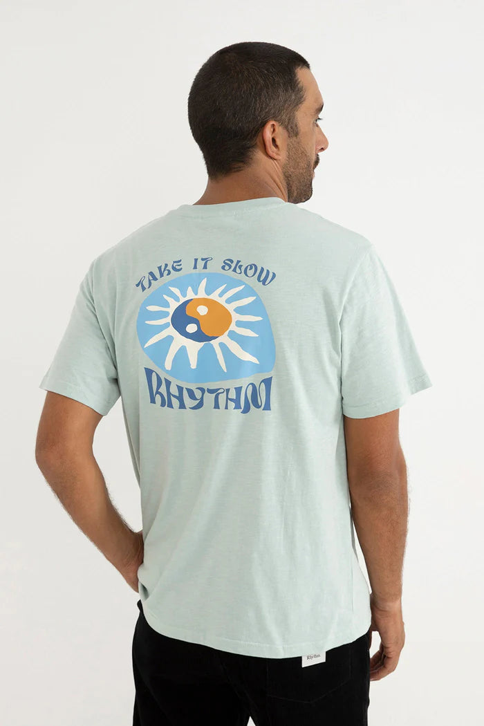 Slow Down Slub SS T-Shirt - Mint