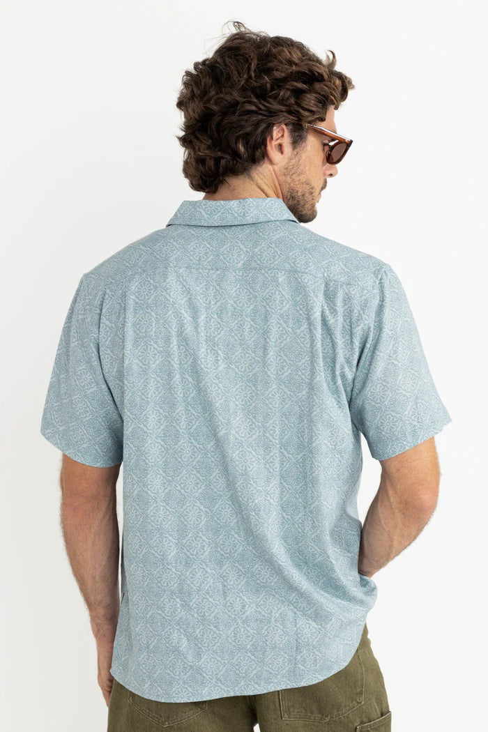 Tile SS Shirt - Blue