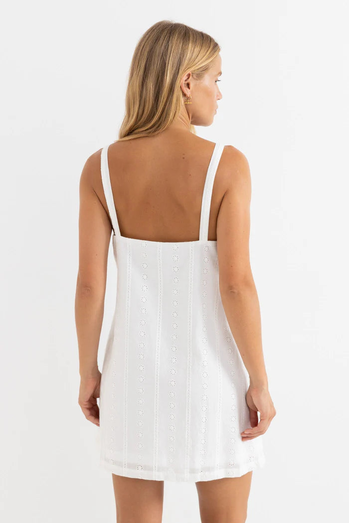 Niko Slip Dress - White