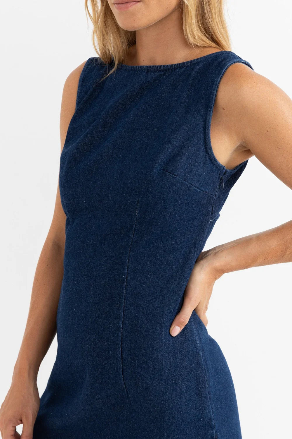 Kendrick Denim Dress - Dark Wash