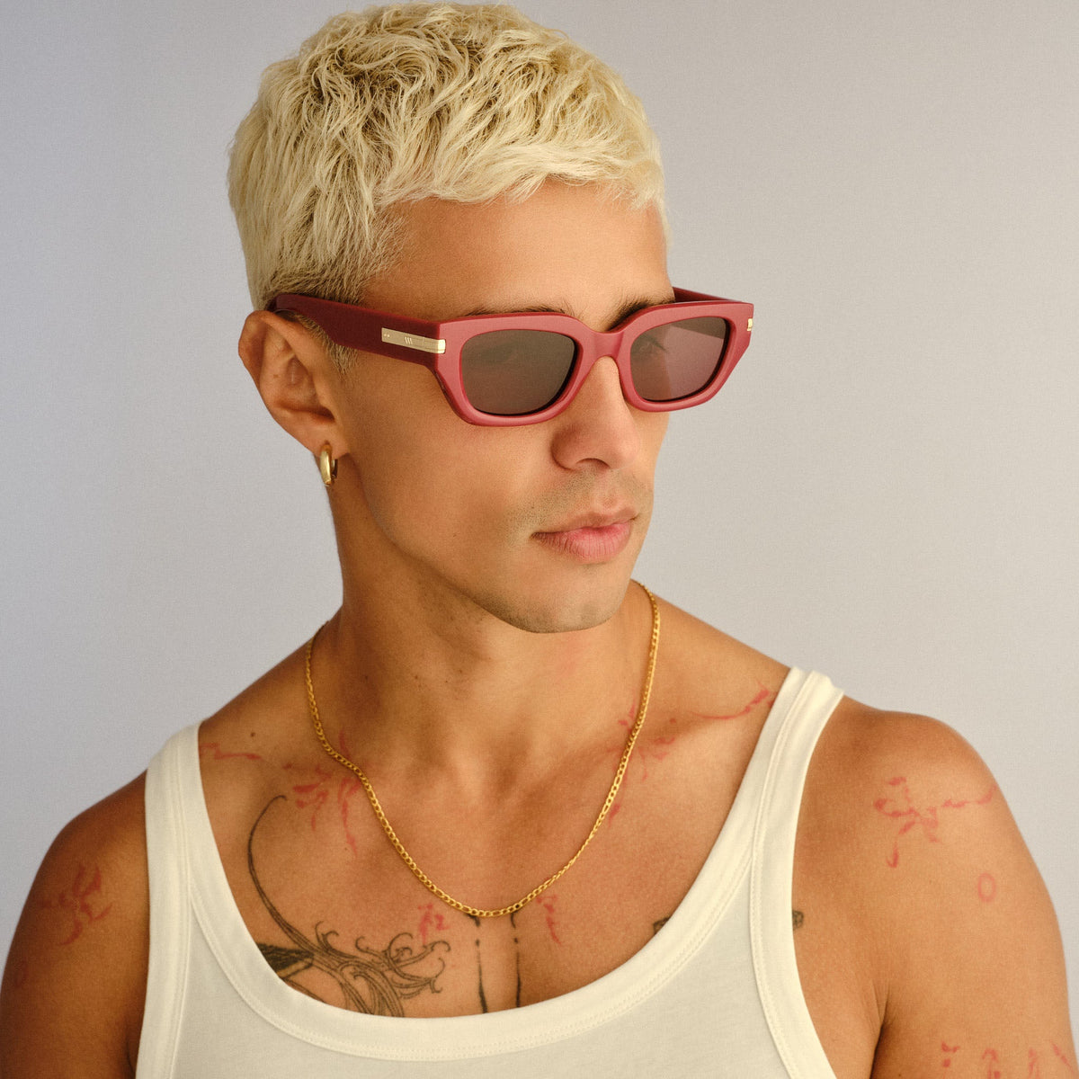Cubito Sunglasses - Burgundy