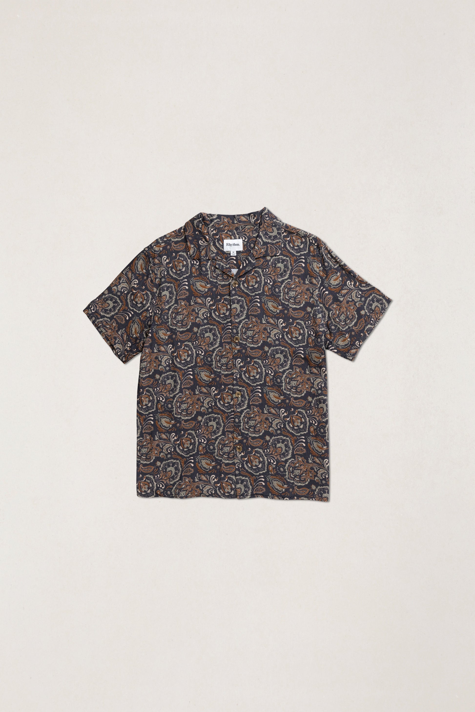 Costa Rica SS Shirt - Black - Rhythm at Reborn Code