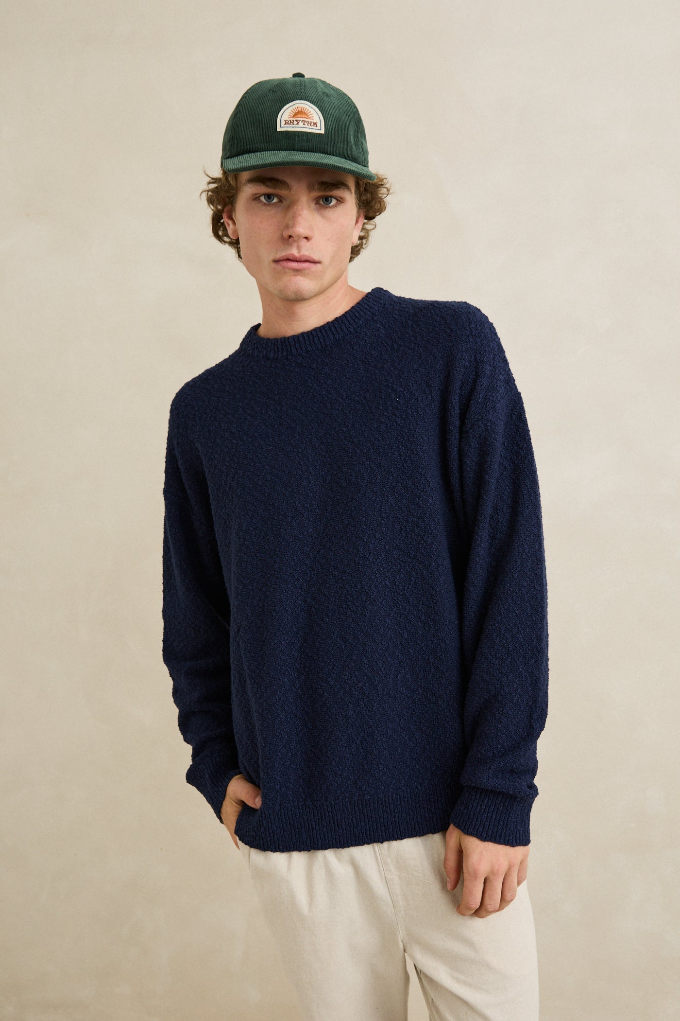 Worn Path Knit - Navy
