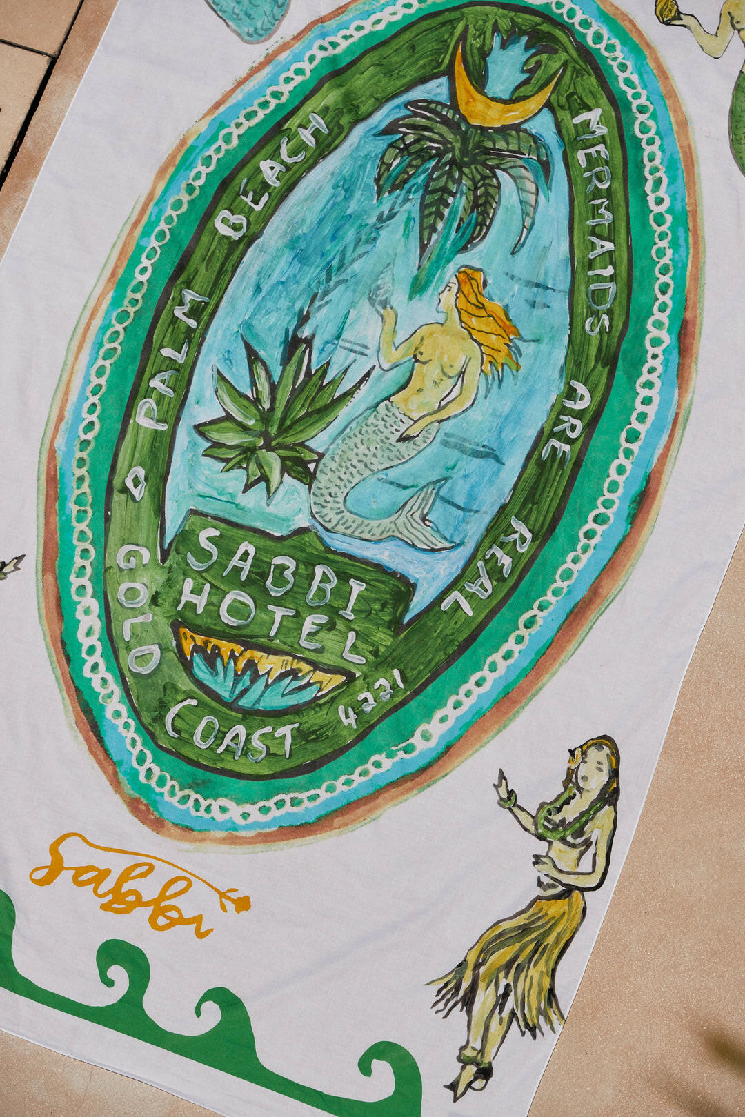 Sarong - Mermaid Print