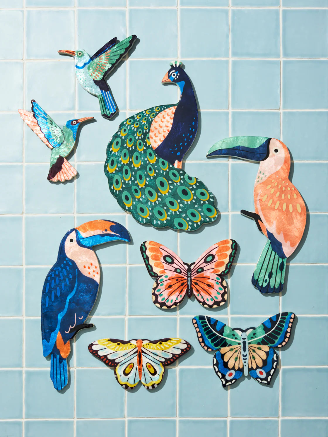 Canopy Toucan Peach Wall Art