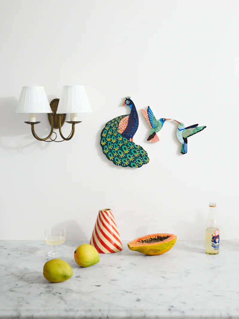 Canopy Peacock Wall Art