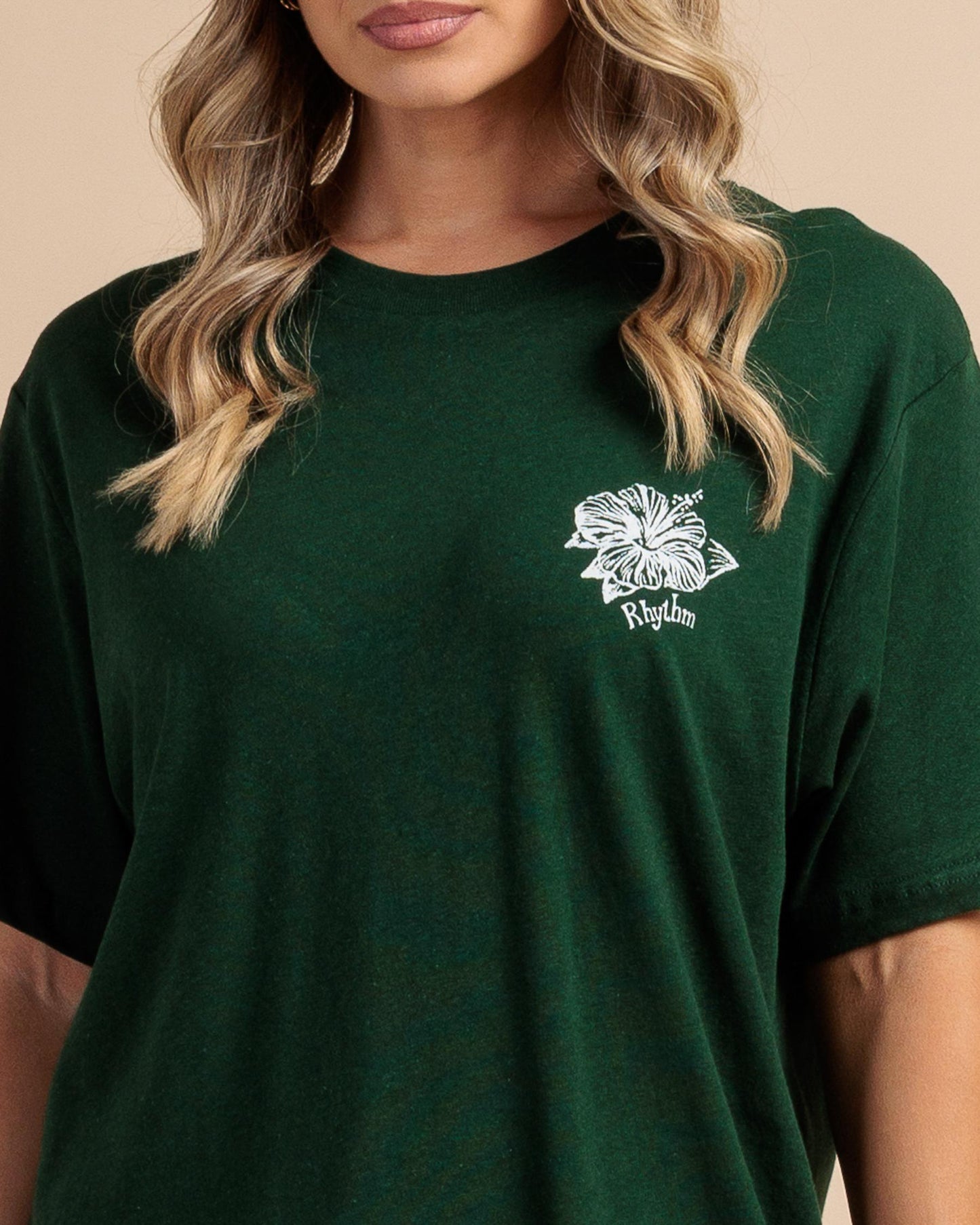 Surf Rider Oversized T-Shirt - Forest