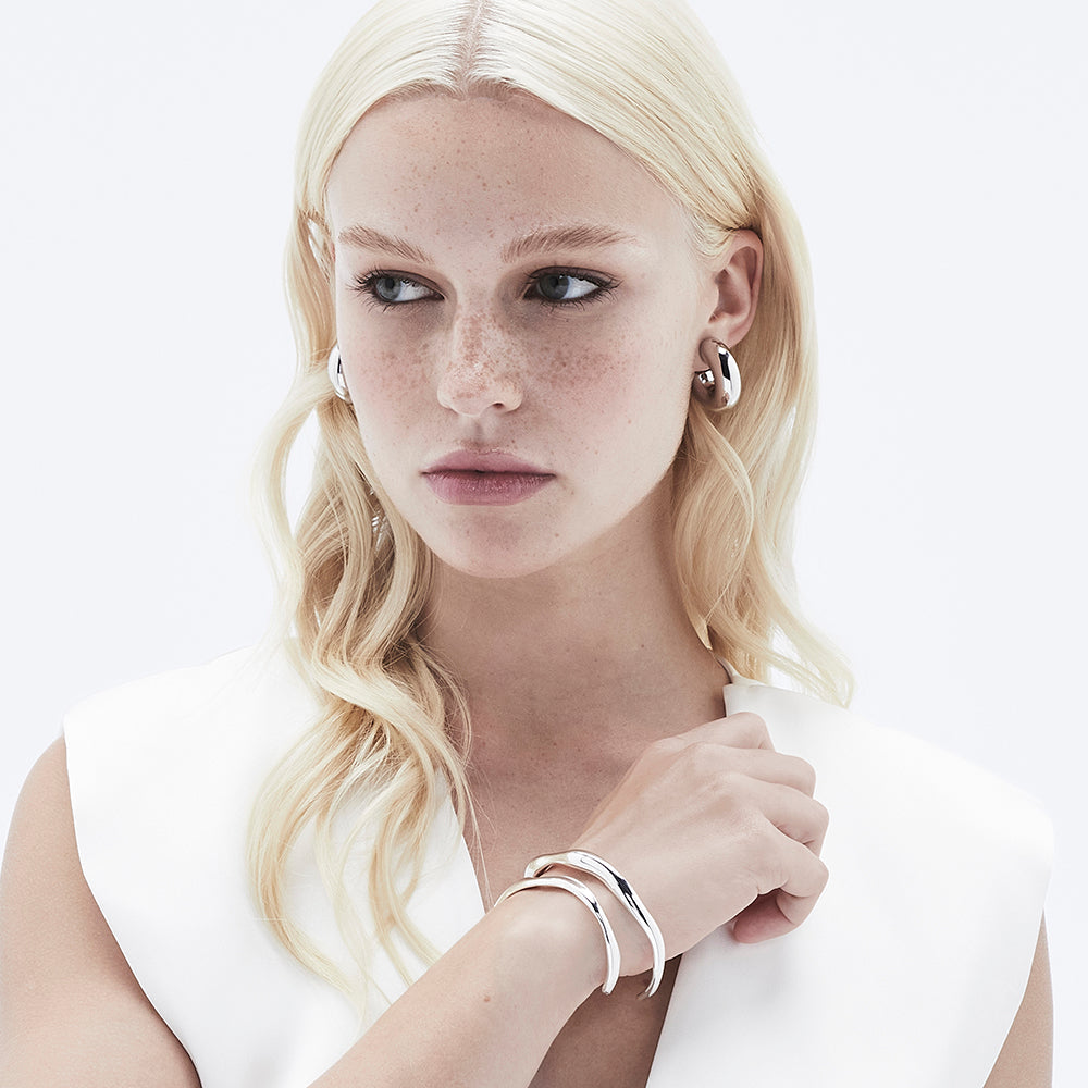 Ishani Cuff - Silver at Reborn Code