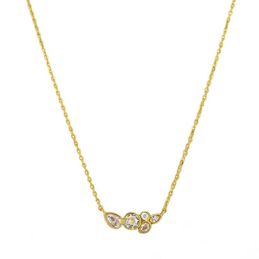 Ottilie Necklace - Gold at Reborn Code