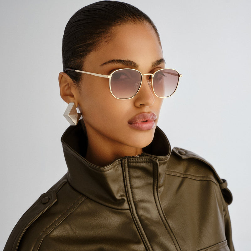 Neptune Deux Sunglasses - Gold