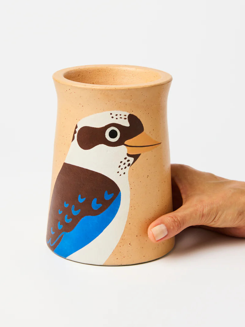 Aerial Kookaburra Vase