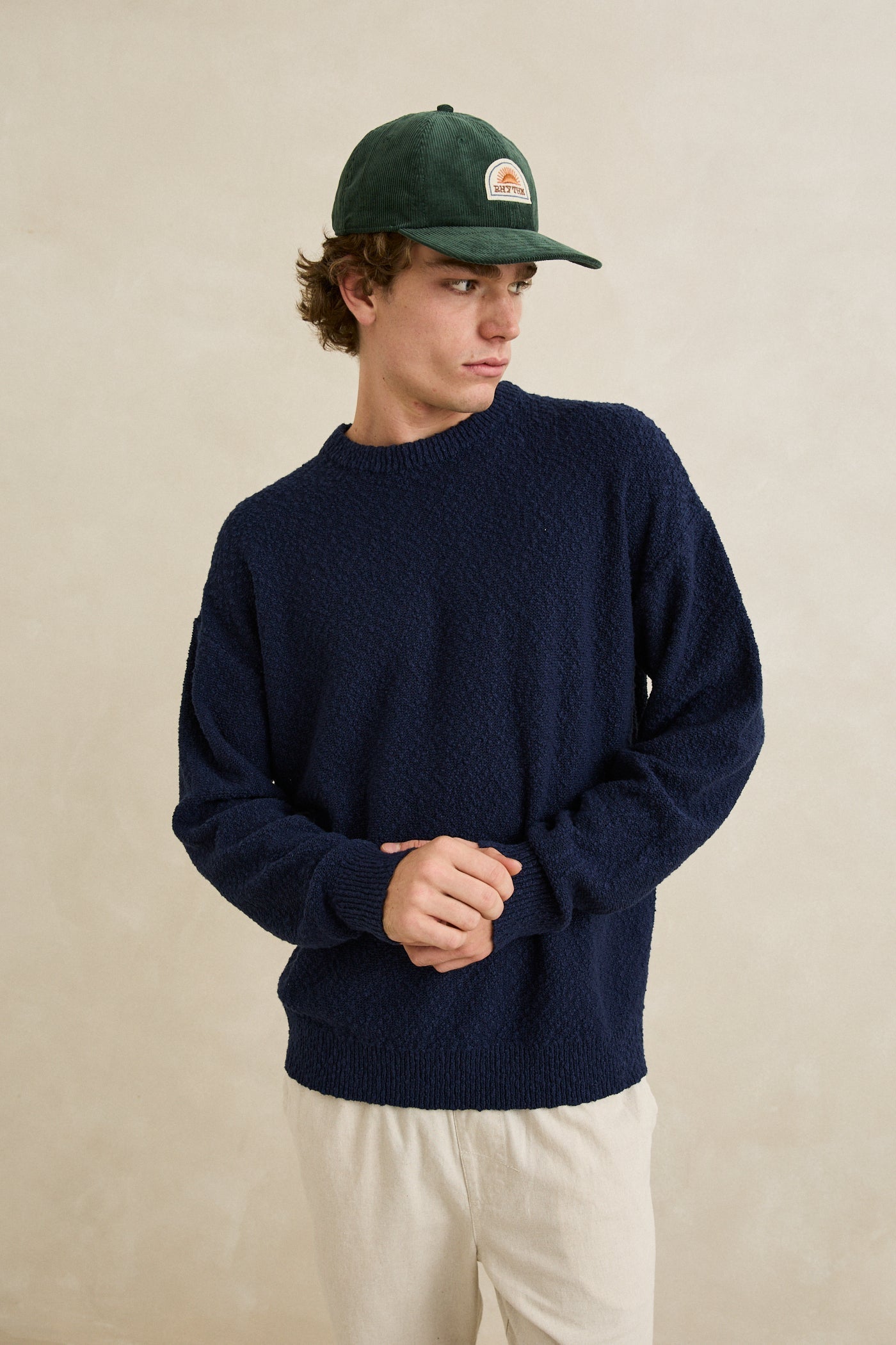 Worn Path Knit - Navy