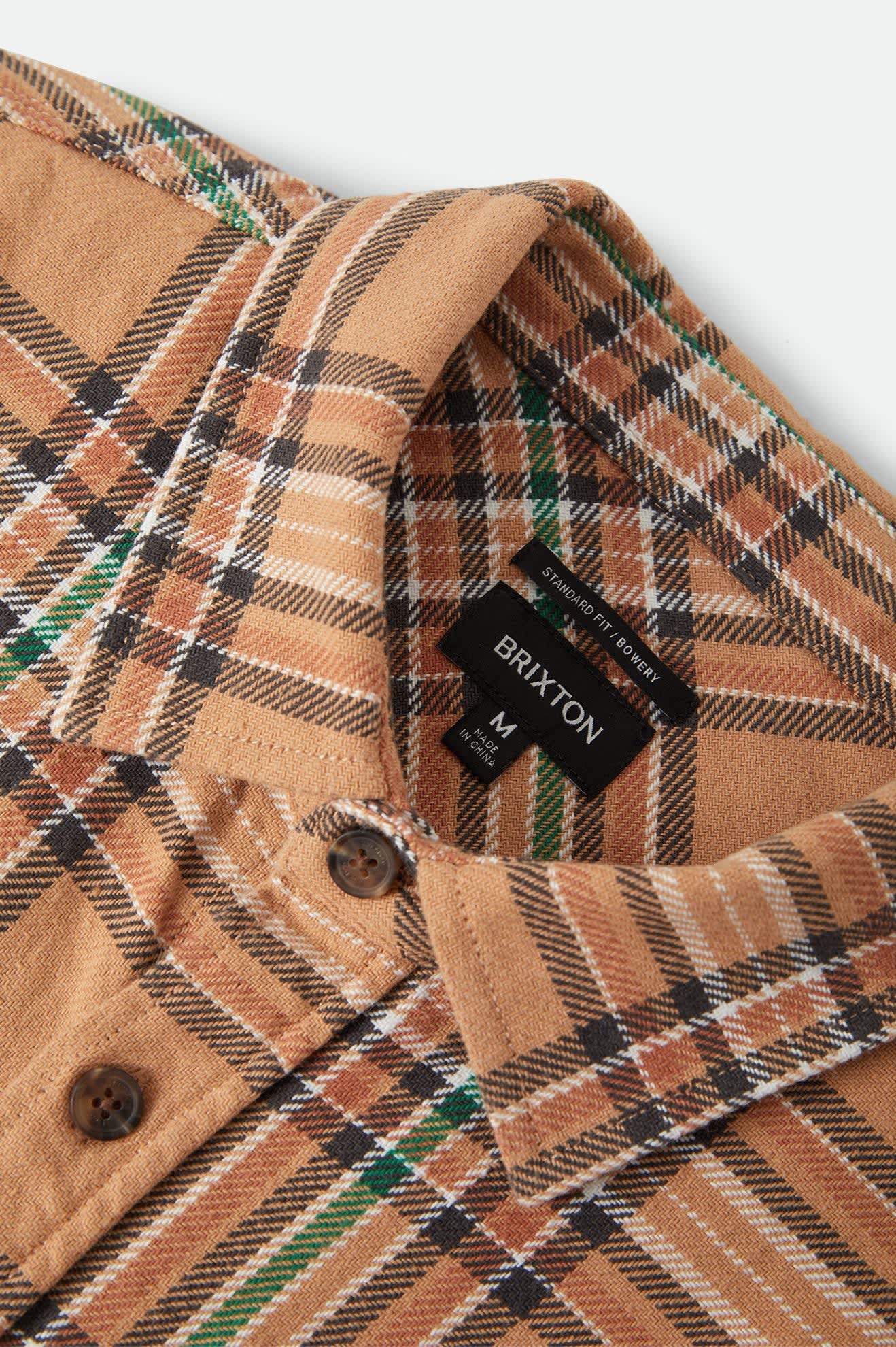 Bowery Flannel - Khaki / Multi