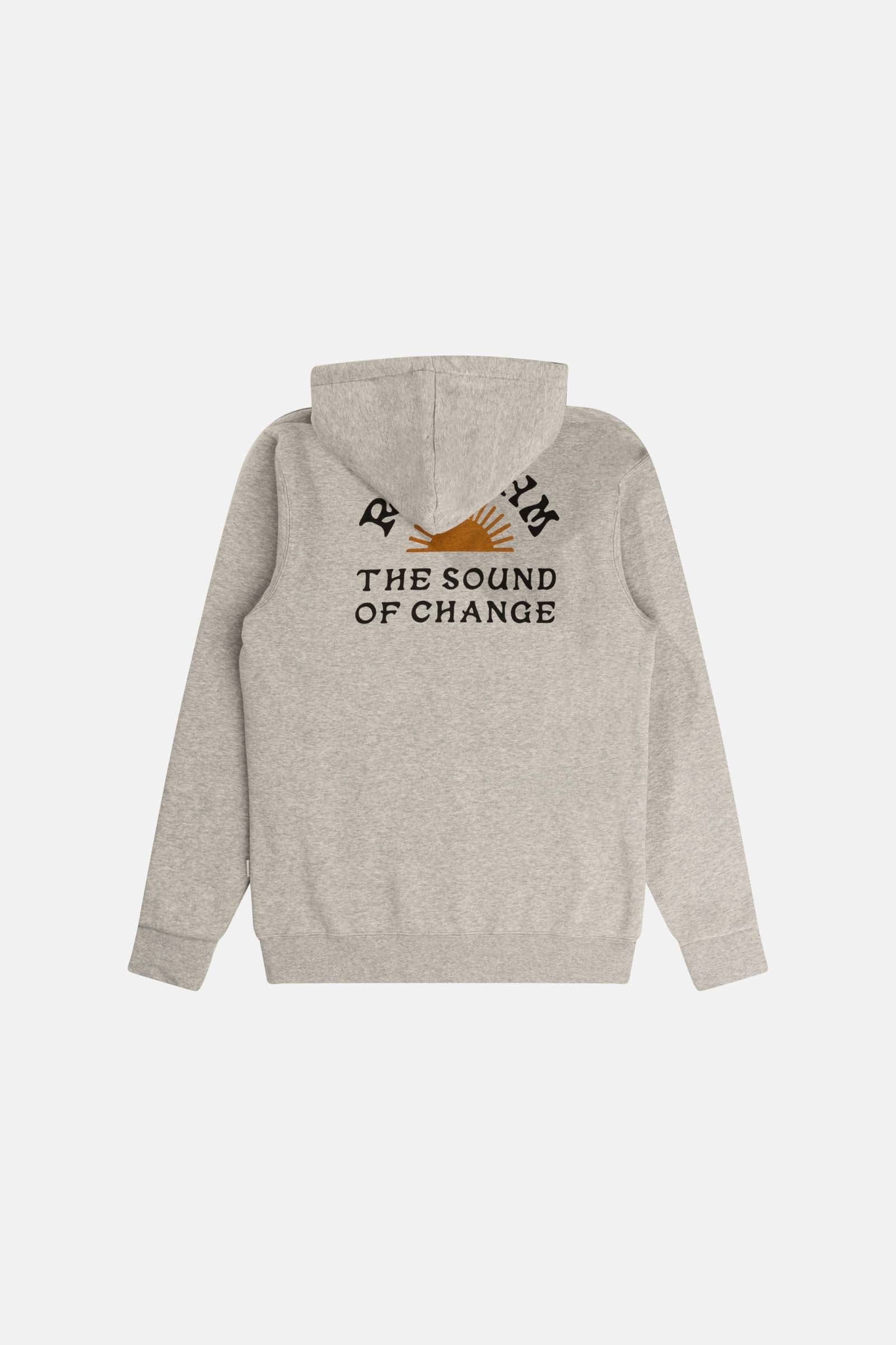 Awake Fleece Hood - Grey Heather