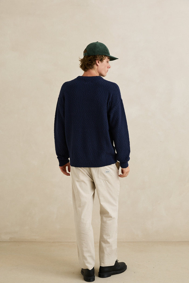 Worn Path Knit - Navy