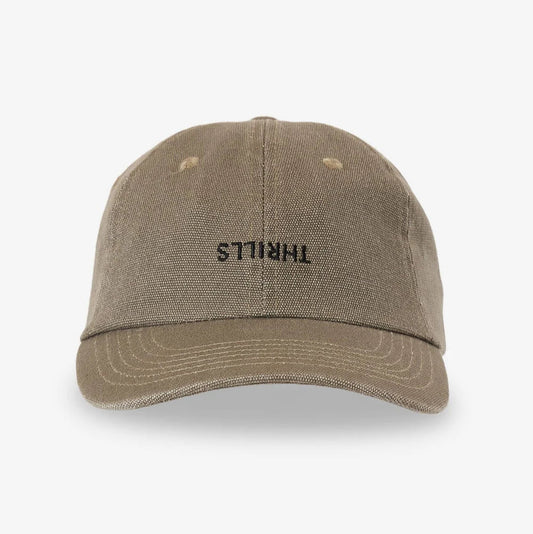 Minimal Thrills 6 Panel Cap - Brindle