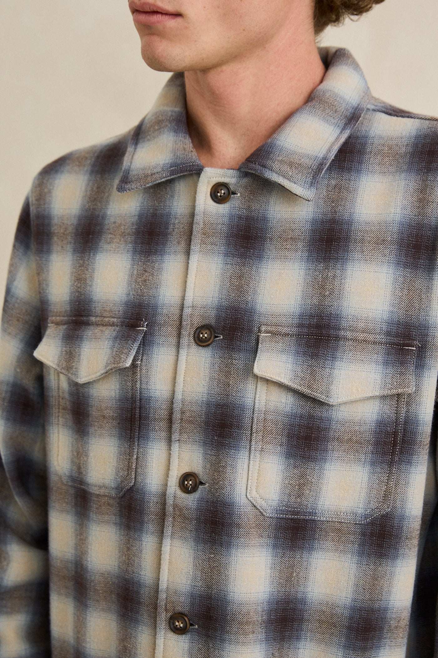 Polar Bond LS Flannel - Smoke