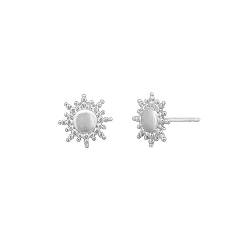 Lazuli Studs - Silver