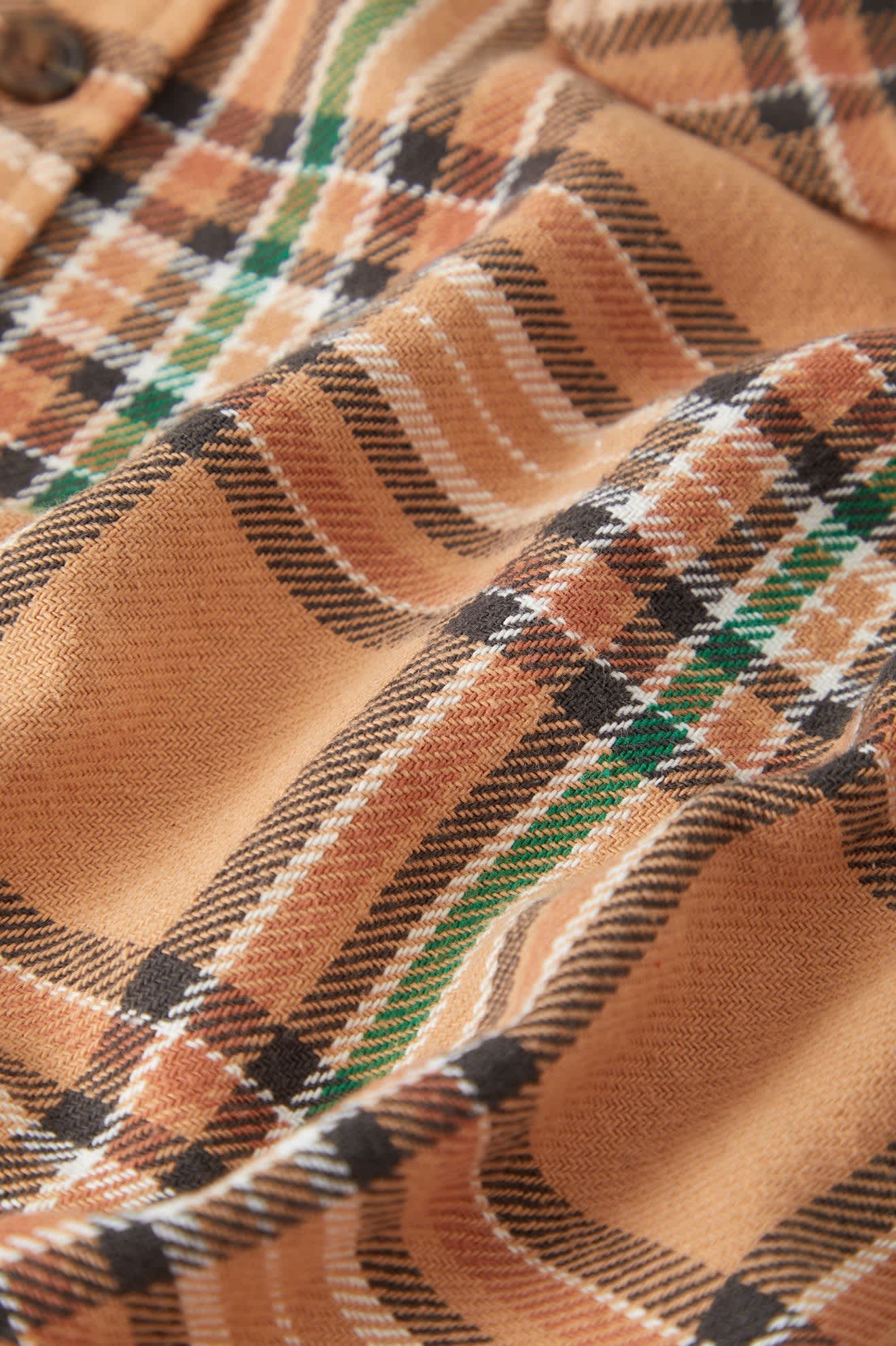 Bowery Flannel - Khaki / Multi