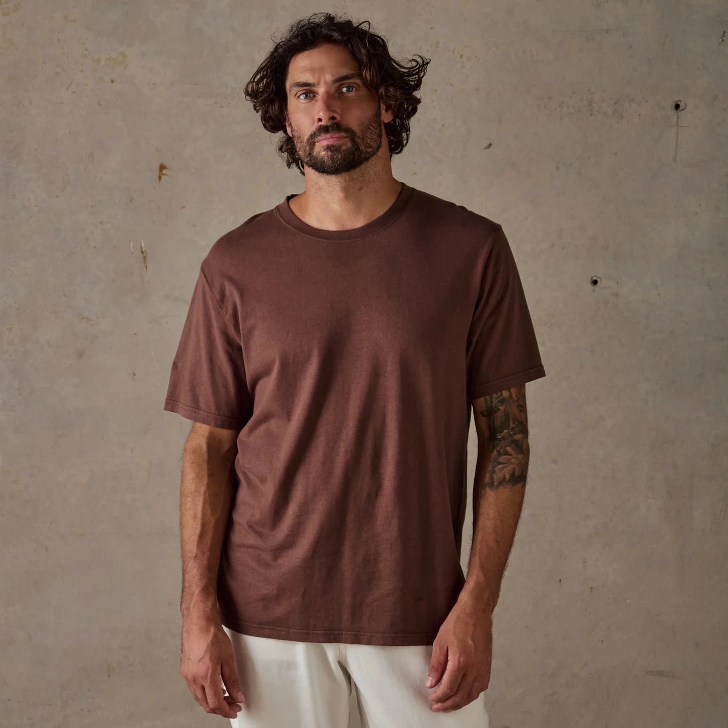 Hemp Tee - Brown