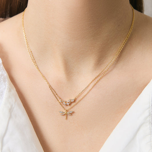 Noemie Necklace - Gold at Reborn Code