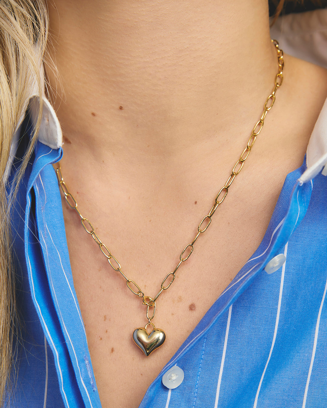 Abigail Necklace - Gold at Reborn Code