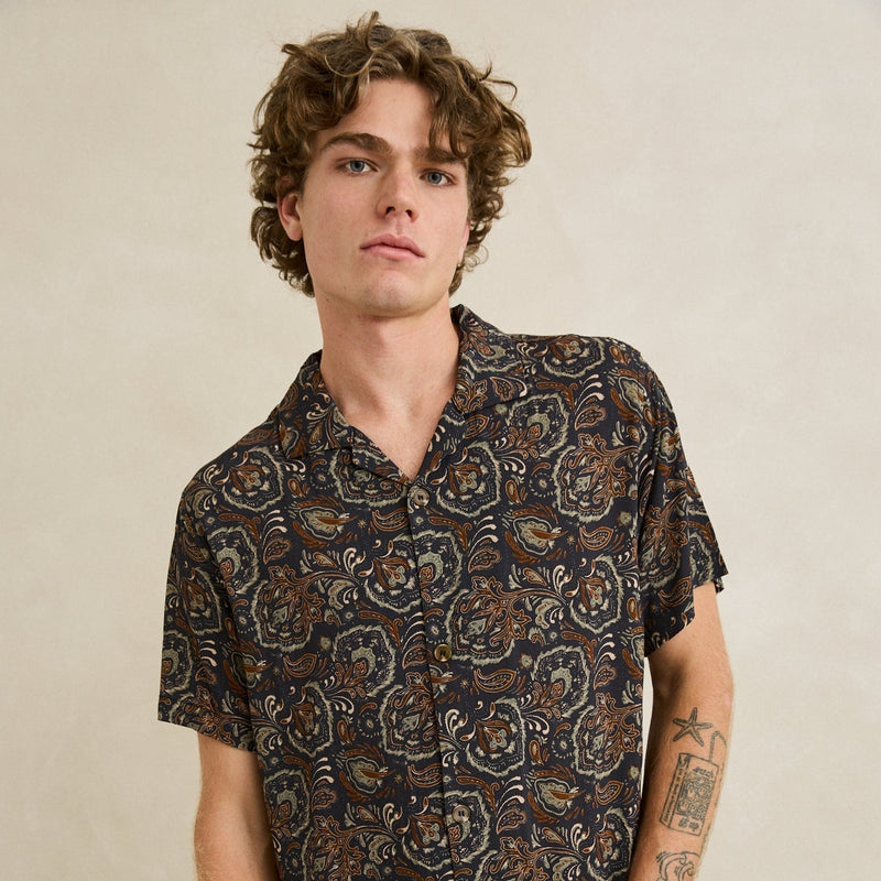 Costa Rica SS Shirt - Black